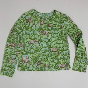 Lilly Pulitzer Lilly logo print tee shirt Girls
